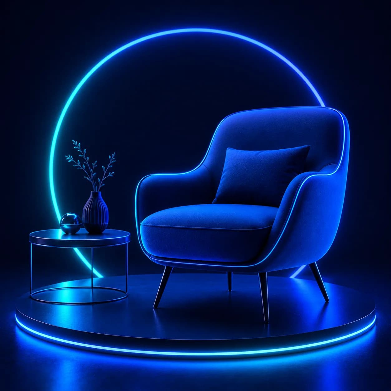 Furniture styled and ready for delivery