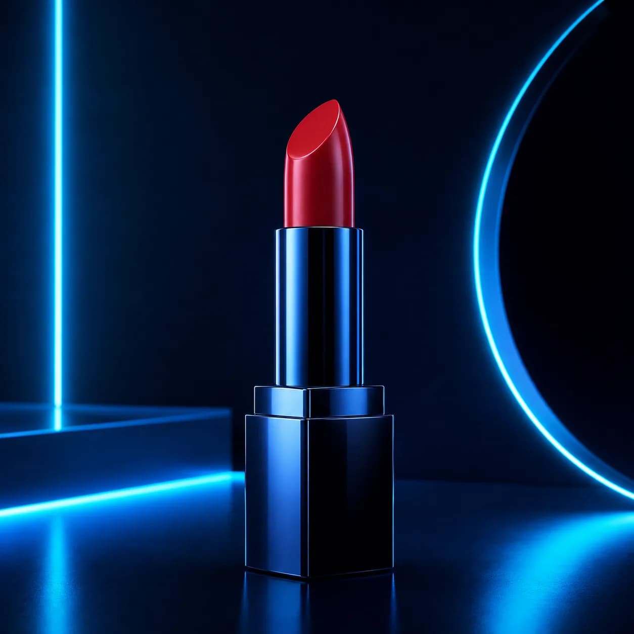 Beauty products styled for a campaign